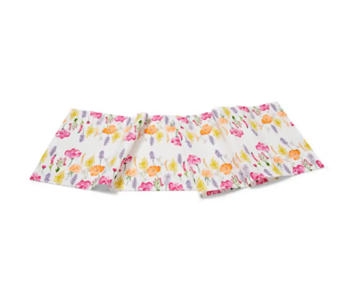 Bild 1 von Tischläufer, weiß mit floralem Print