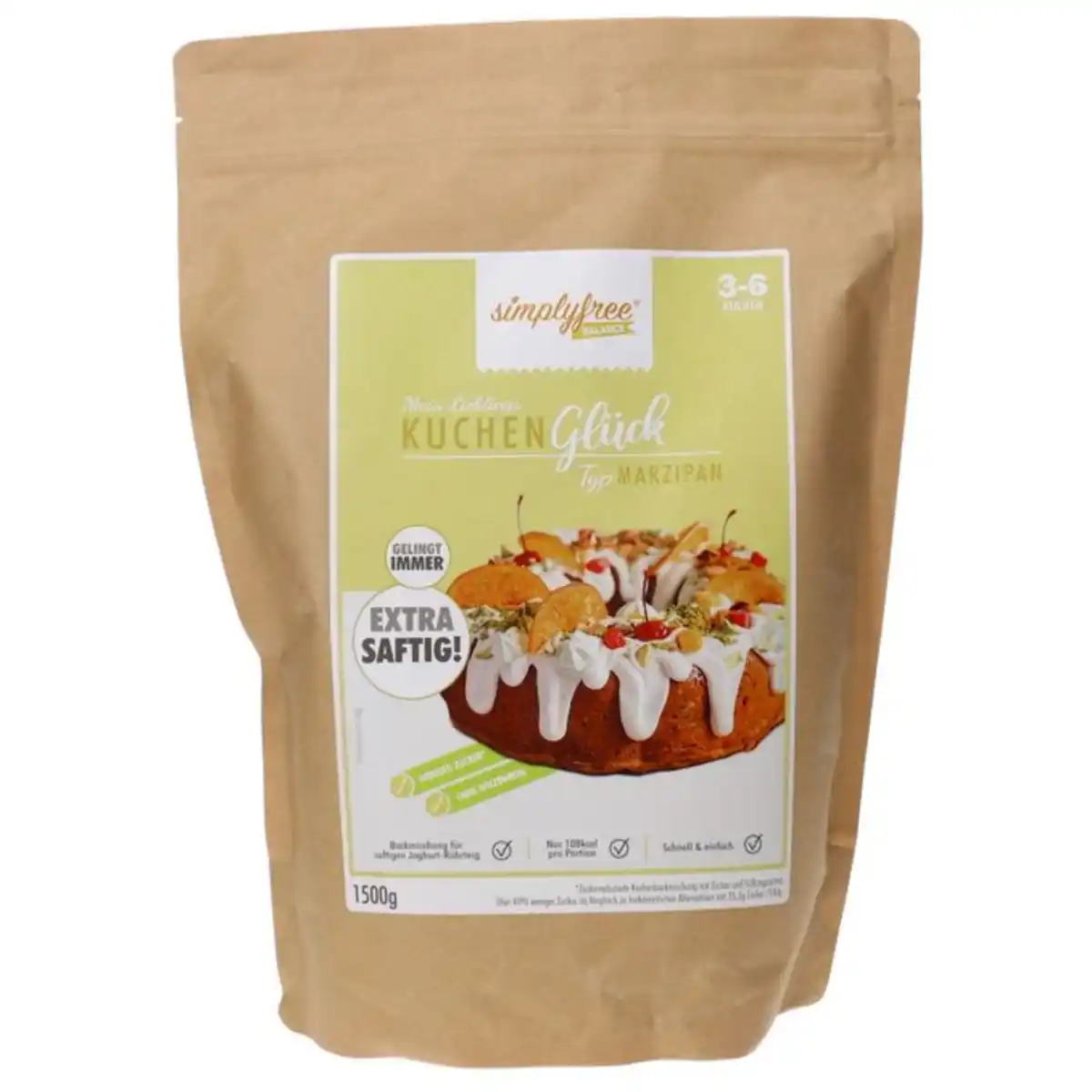 Bild 1 von simplyfree Backmischung Marzipankuchen