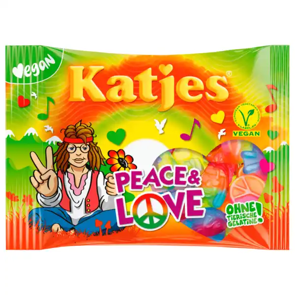 Bild 1 von Katjes Peace & Love vegan 175g