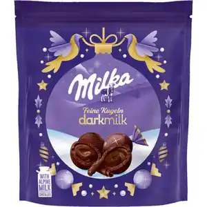 Milka Feine Kugeln Dark Milk