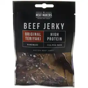 The Meat Makers Beef Jerky Original Teriyaki