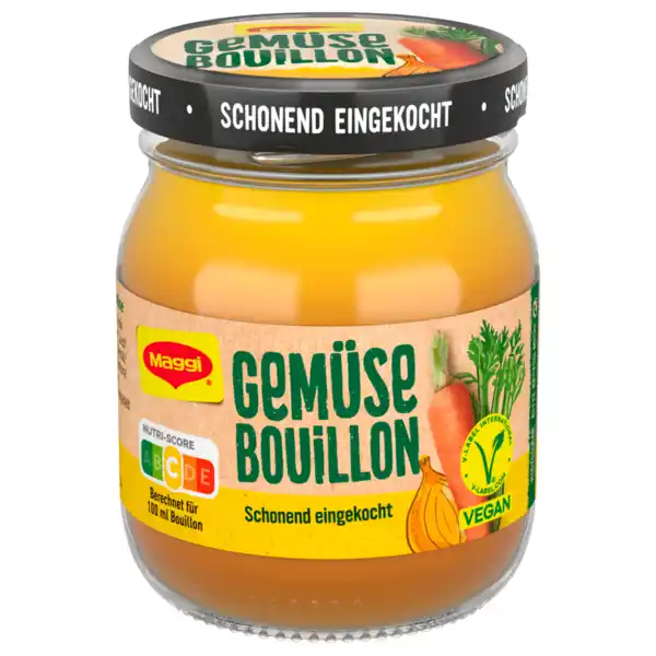 Bild 1 von Maggi Gemüse Bouillon eingekocht vegan 160g