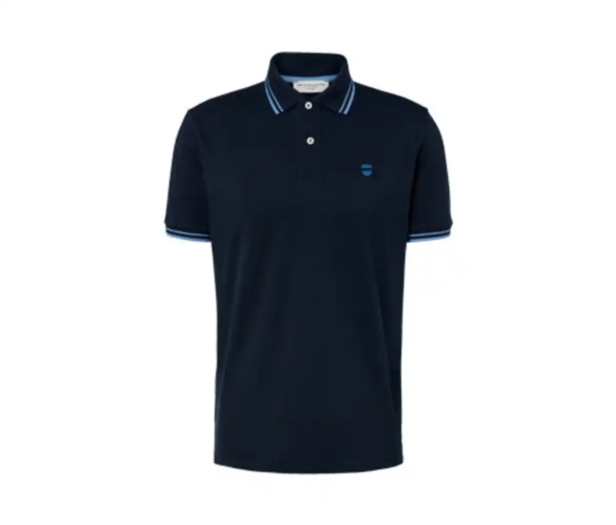 Bild 1 von Piqué-Poloshirt, dunkelblau