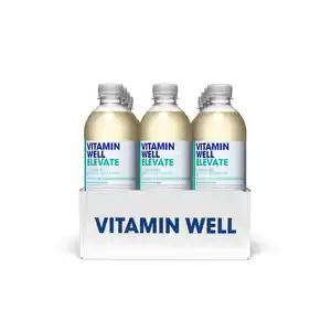 2 x Vitamin Well Elevate, 12er Pack (EINWEG) zzgl. Pfand