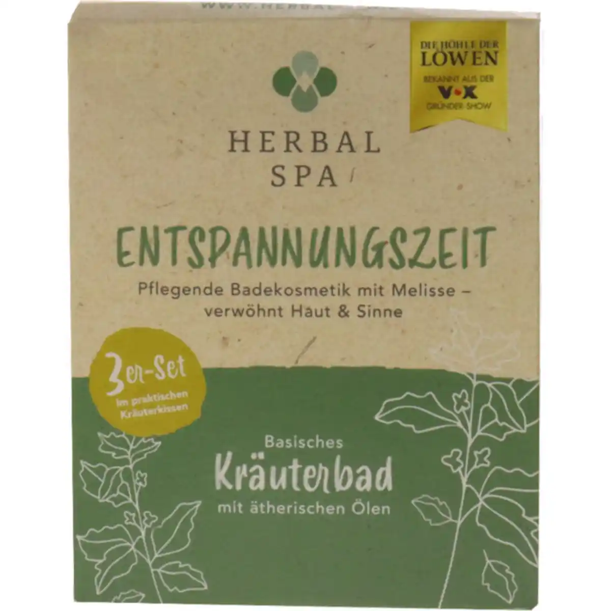 Bild 1 von HERBAL SPA 2 x Badekissen Entspannungszeit, 3er-Set