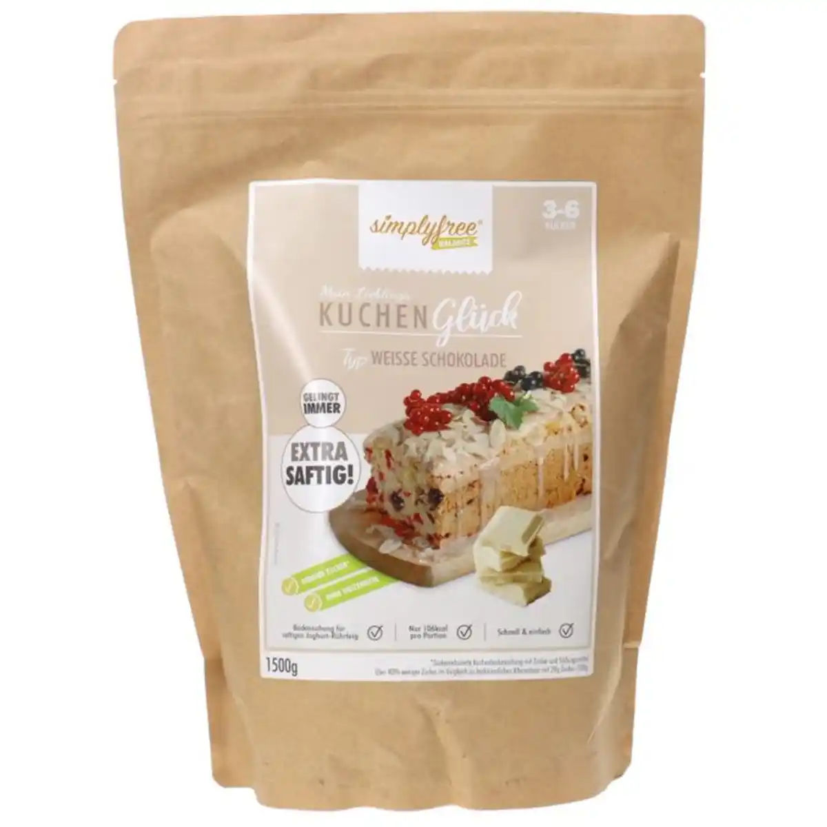 Bild 1 von simplyfree Backmischung Schokoladenkuchen