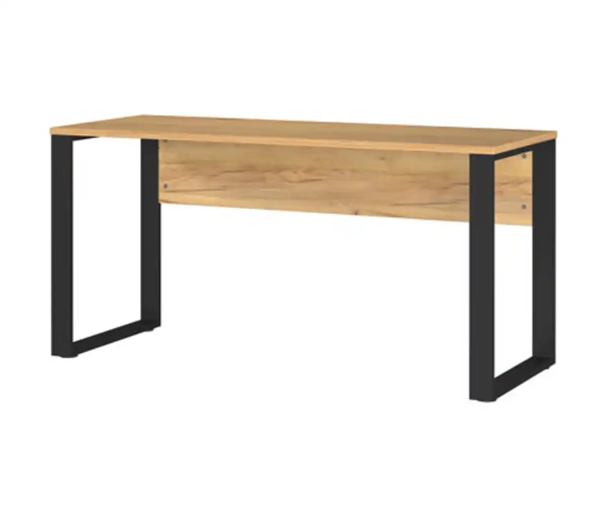 Bild 1 von Schreibtisch »GW-Adrano«, klein, eichenfarben-schwarz