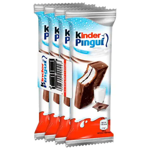 Bild 1 von Kinder Pingui 4 Stück