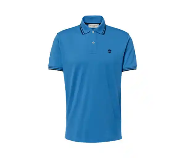 Bild 1 von Piqué-Poloshirt, blau