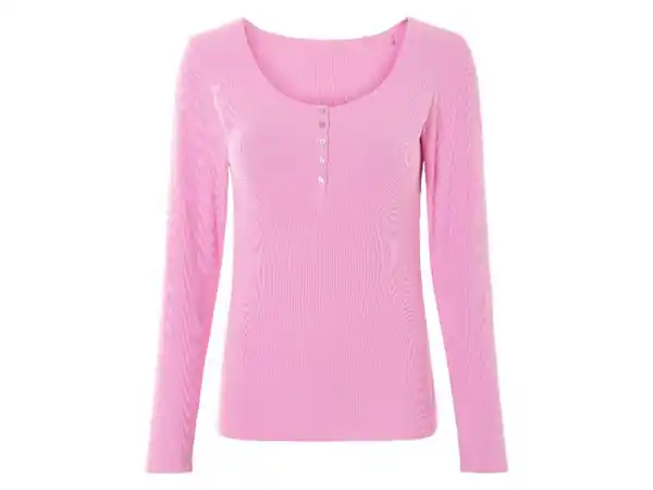 Bild 4 von esmara® Damen Langarmshirt, in modischer Ripp-Qualität
