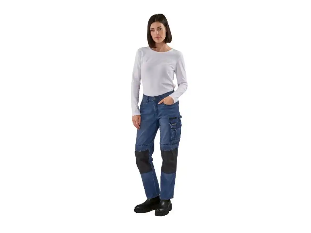 Bild 3 von PARKSIDE PERFORMANCE® Damen Jeans mit CORDURA® Knieverstärkung
