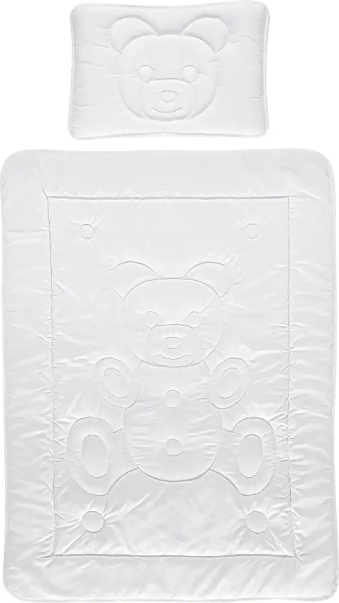 Bild 1 von Kinderbettset ca. 100x135cm in Weiß, Weiß