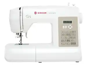 SINGER Nähmaschine »660L Serenade«, mit LCD-Display