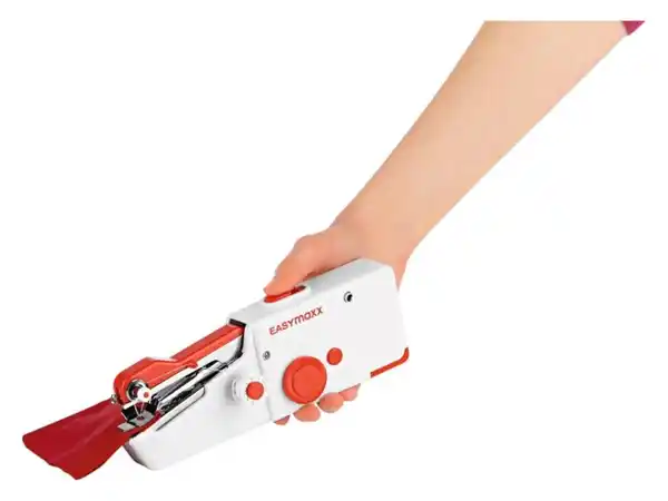 Bild 2 von EASYmaxx Handnähmaschine, kompakte 21 cm groß