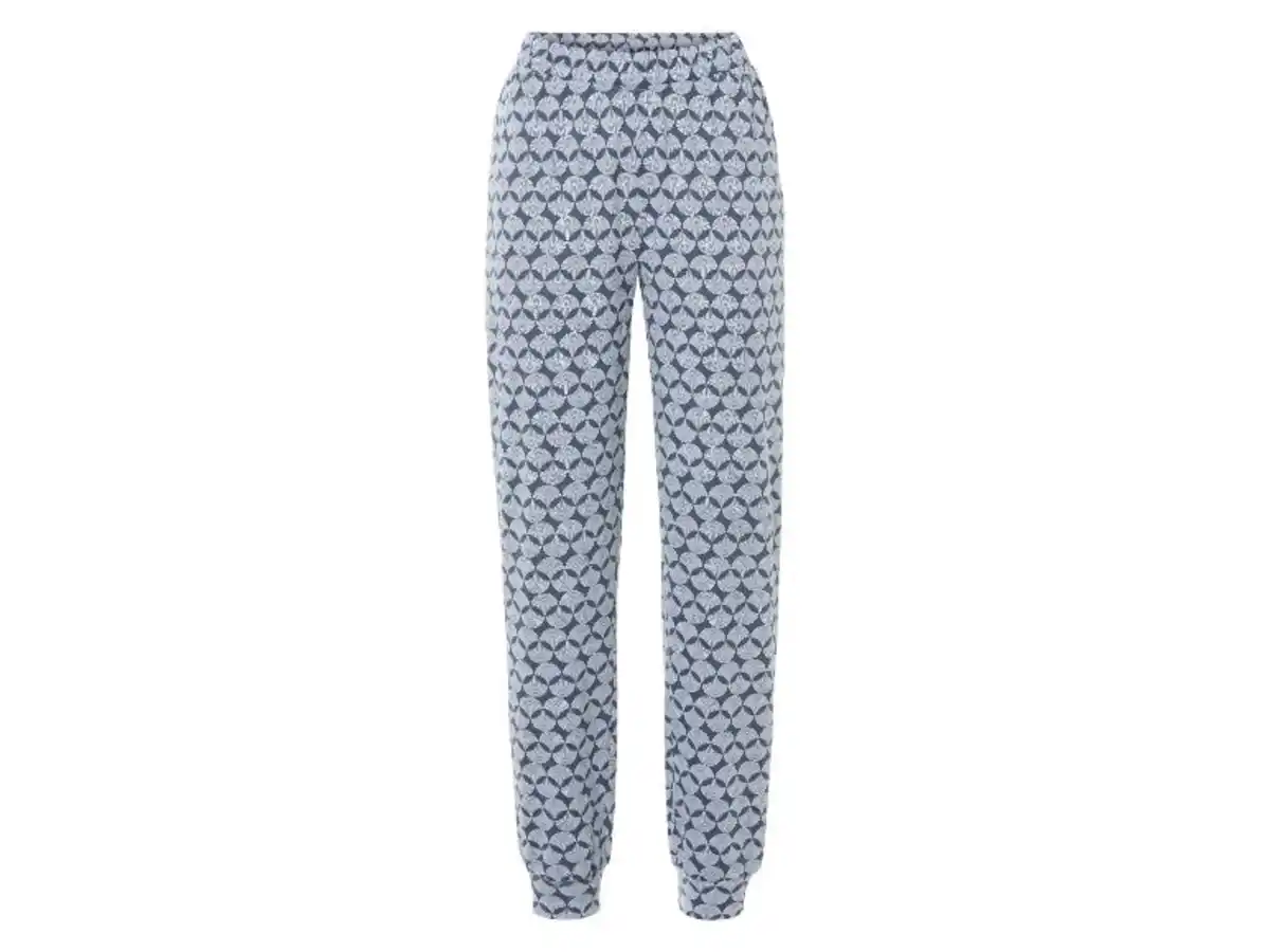 Bild 4 von esmara® Damen Pyjama, lang, aus reiner Baumwolle