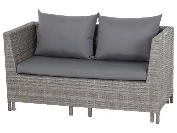 Bild 4 von Gardamo Vigo Lounge Set, aus Geflecht Mix, 4-teilig, grau