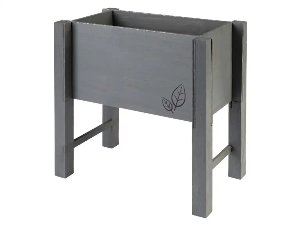 Bild 2 von dobar Tischbeet für Kräuter, 24 x 14 x 24 cm, aus Holz