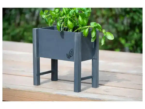 Bild 4 von dobar Tischbeet für Kräuter, 24 x 14 x 24 cm, aus Holz