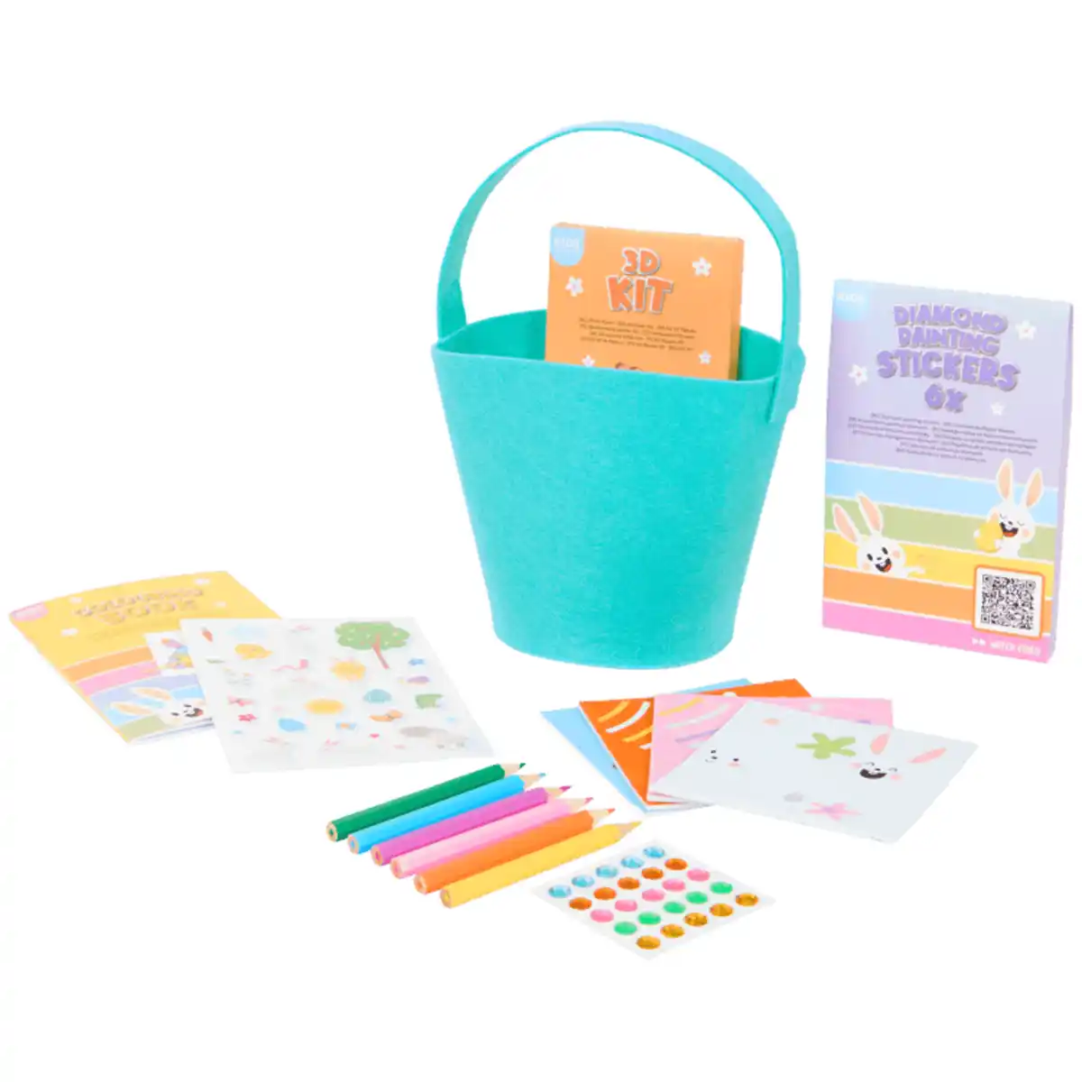 Bild 1 von Kids Kingdom Oster-Bastelset im Köbchen