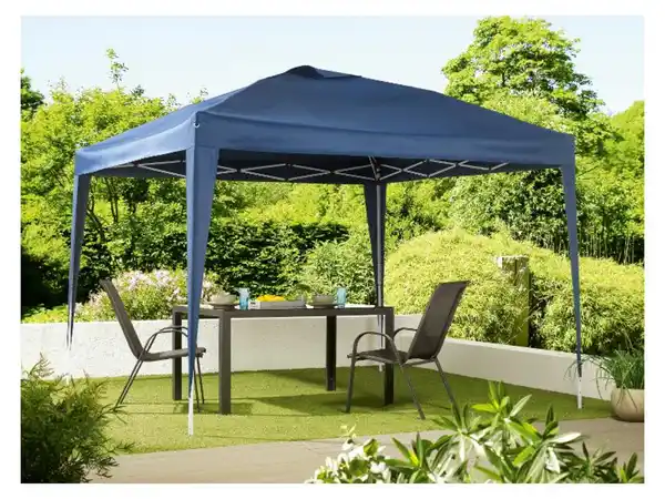 Bild 3 von LIVARNO home Faltpavillon, mit 2 Wänden, blau
