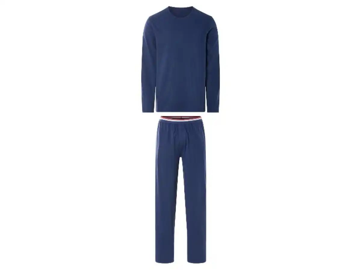 Bild 2 von LIVERGY® Herren Pyjama, aus reine Baumwolle