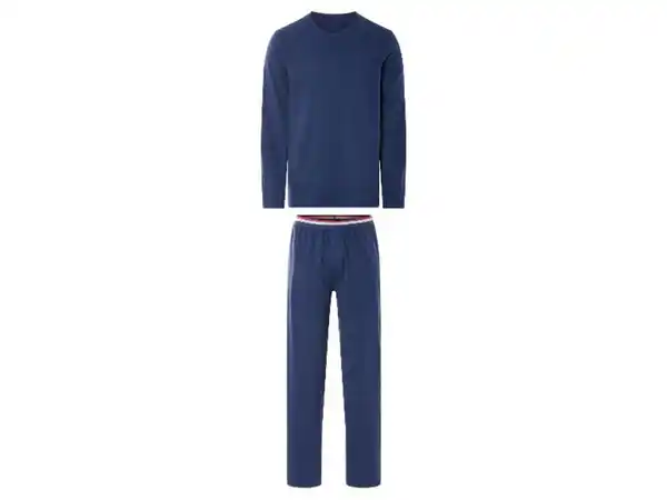 Bild 2 von LIVERGY® Herren Pyjama, aus reine Baumwolle