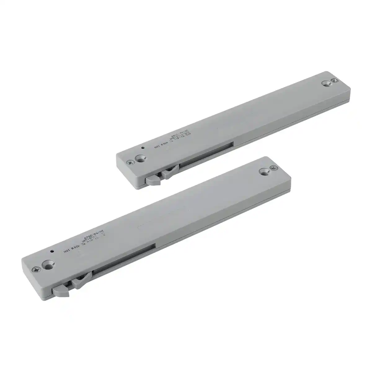 Bild 1 von Türdämpfer Universal in Hellgrau, 2-teilig, Hellgrau