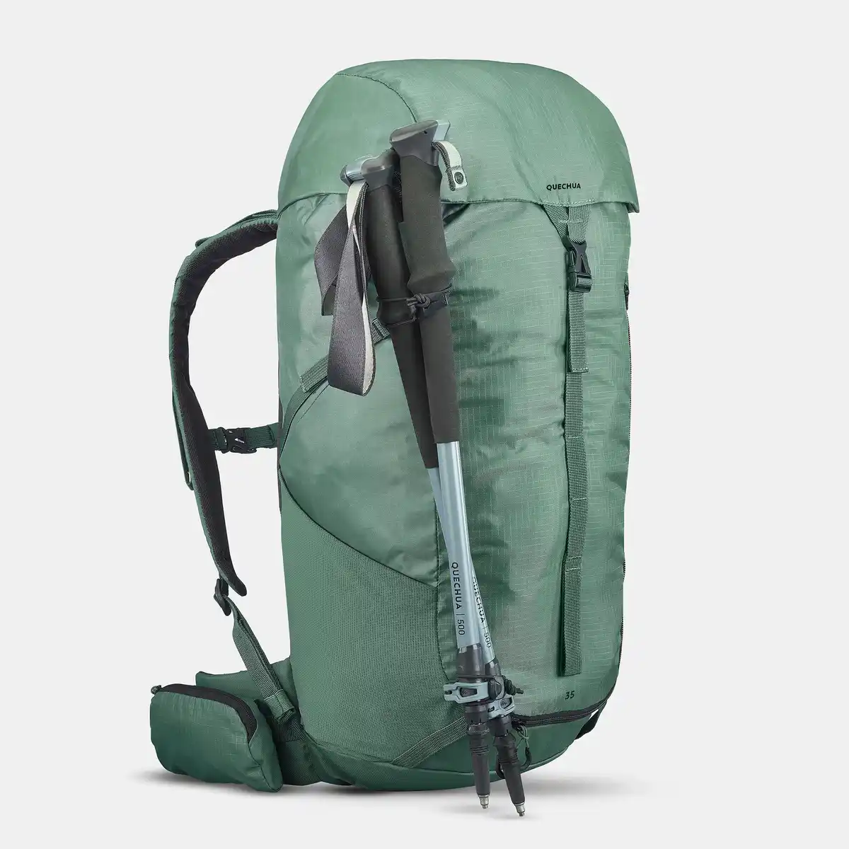Bild 1 von QUECHUA Wanderrucksack - MH100 - 35 L grün