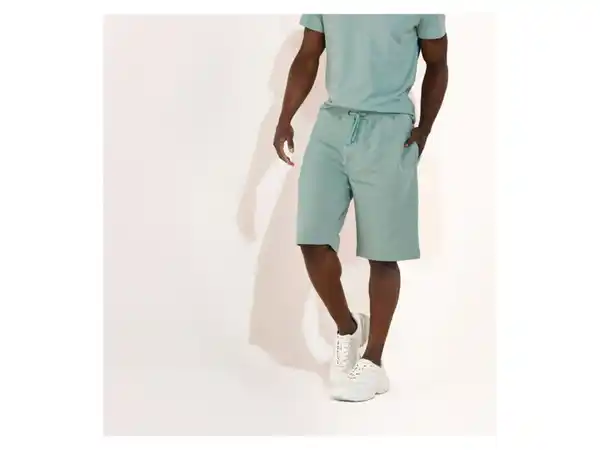 Bild 4 von LIVERGY® Herren Sweatshorts, extra weiche Sweat-Qualität, mit Baumwolle