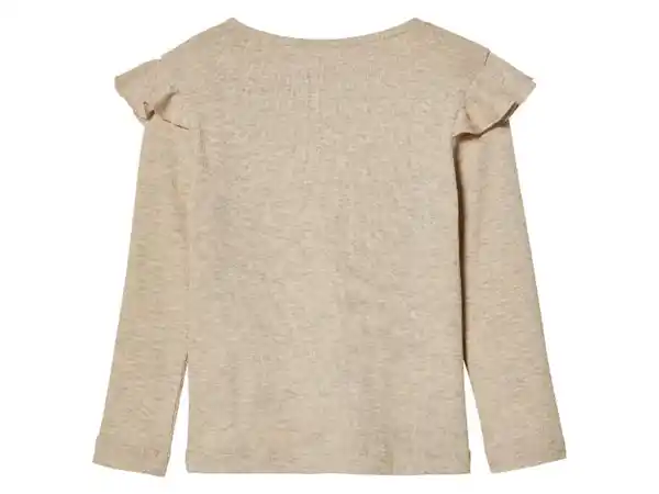 Bild 4 von lupilu® Kinder Langarmshirt, mit Rüschen an Schultern