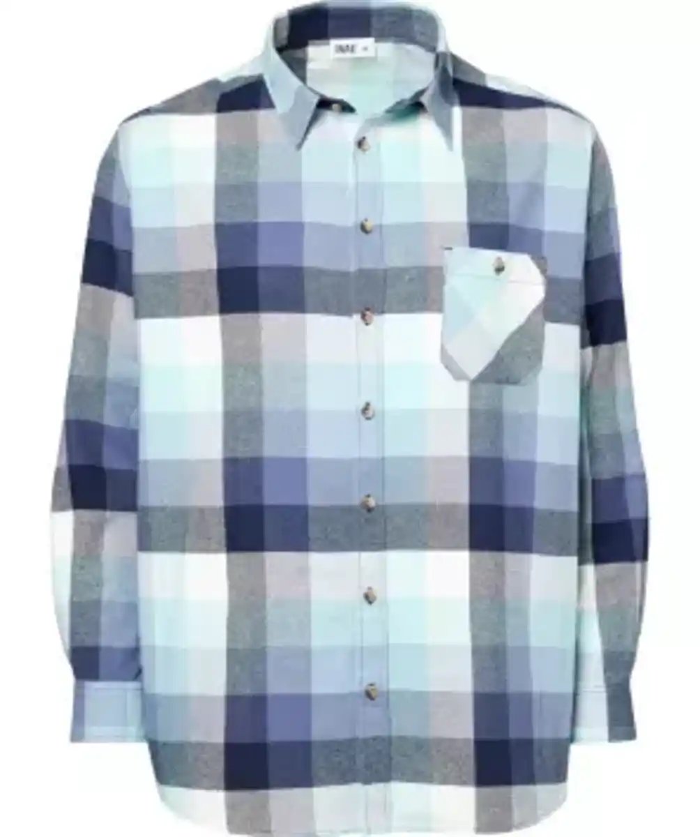 Bild 1 von Flanellhemd kariert, blau kariert
