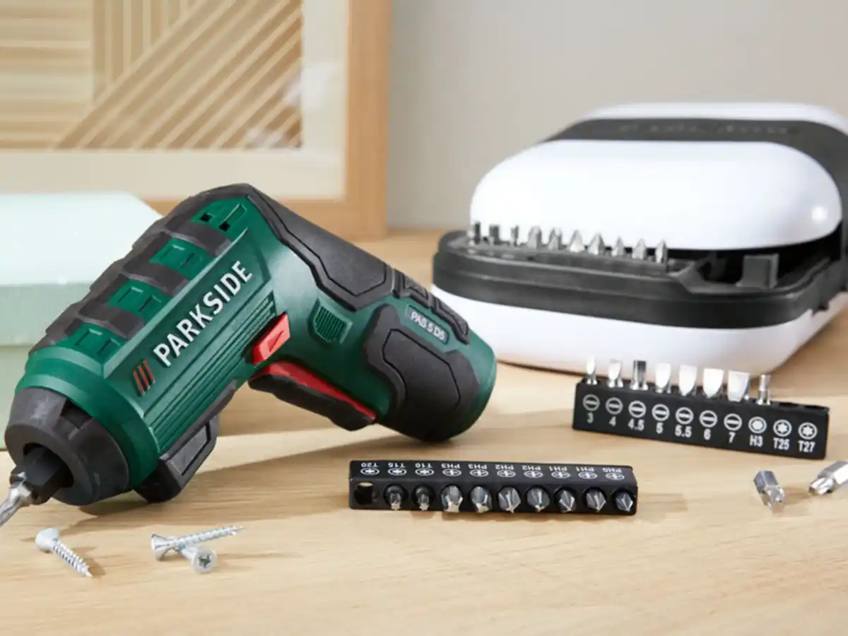 Bild 2 von PARKSIDE® 4 V Akku-Schrauber »PAS 5 D5«, in Geschenkbox, mit USB-Ladekabel