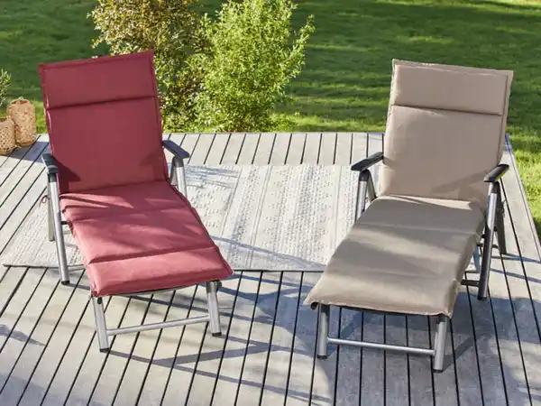 Bild 2 von LIVARNO home Polsterauflage Liege, mit Stehsaum, ca. 190 x 58 x 4 cm