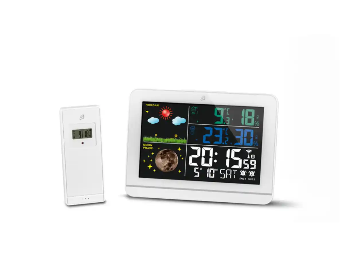 Bild 1 von AURIOL® Wetterstation, mit Farbdisplay