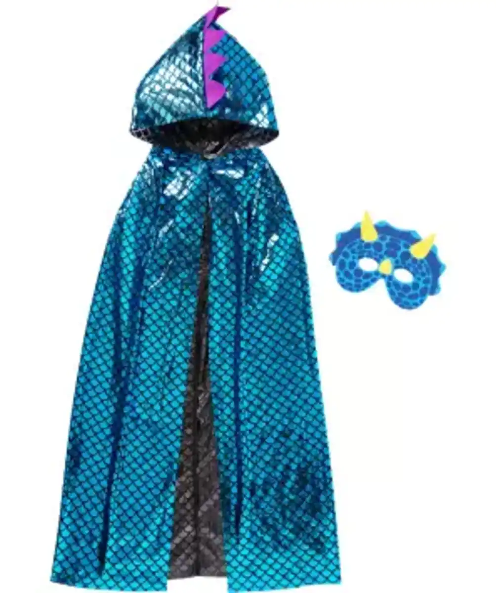 Bild 1 von Kinderkostüm Karneval, hellblau gemustert