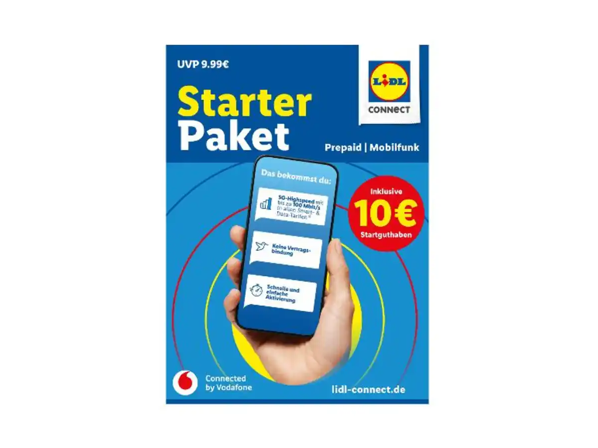 Bild 1 von Lidl Connect Starterpaket,  4 Wochen