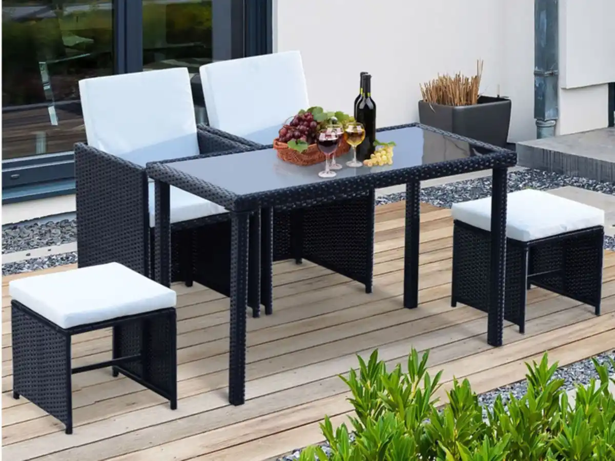 Bild 3 von Outsunny Gartenlounge Set, UV-beständig