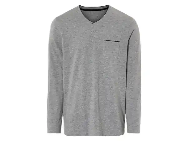 Bild 4 von LIVERGY® Herren Pyjama, mit Baumwolle