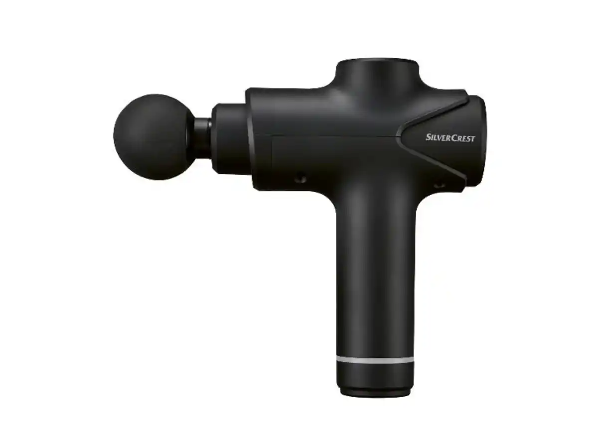 Bild 3 von SILVERCREST® PERSONAL CARE Massage Gun »SMGB E4 /SOMGB E4«, mit 5 verschiedenen Aufsätzen