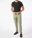 Bild 1 von Cargohose mit elastischem Bund, Khaki