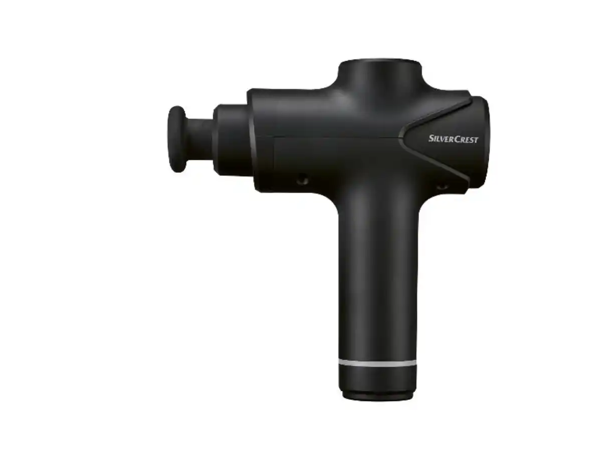 Bild 4 von SILVERCREST® PERSONAL CARE Massage Gun »SMGB E4 /SOMGB E4«, mit 5 verschiedenen Aufsätzen