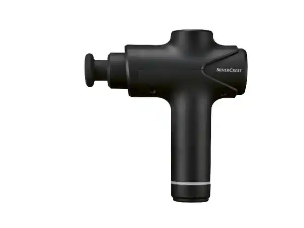 Bild 4 von SILVERCREST® PERSONAL CARE Massage Gun »SMGB E4 /SOMGB E4«, mit 5 verschiedenen Aufsätzen
