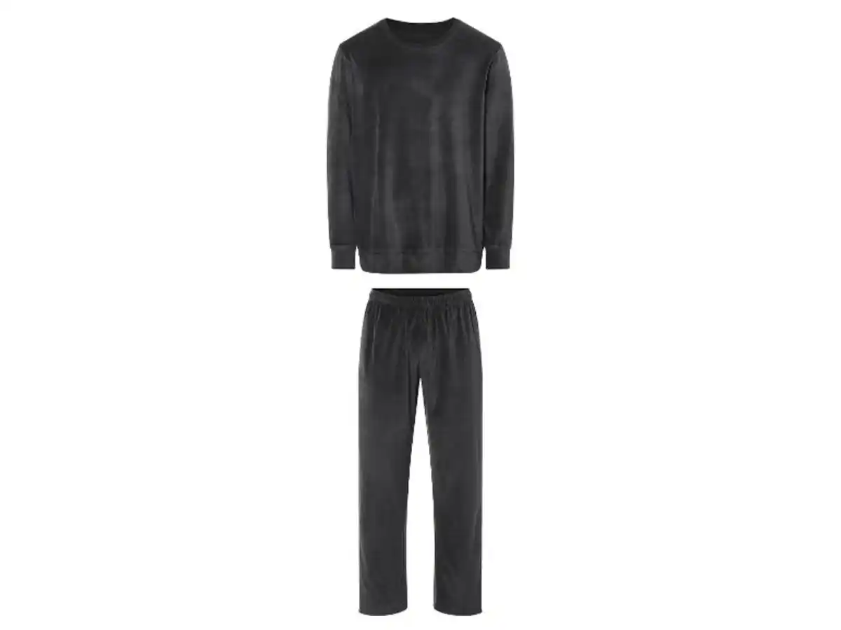 Bild 2 von LIVERGY® Herren Pyjama aus kuschelig weicher Nicki-Qualität