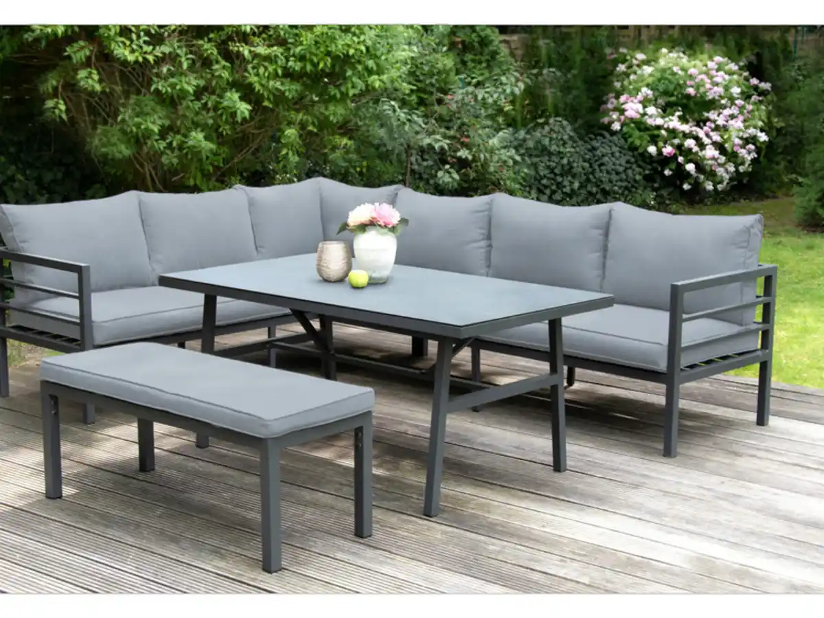 Bild 2 von bellavista - Home & Garden® Alu-Lounge »Maia«, 4-teilig