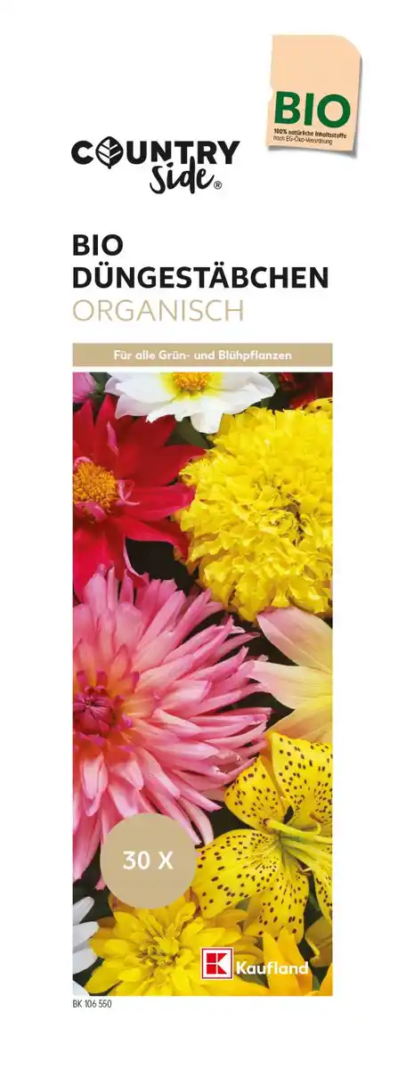 Bild 1 von COUNTRYSIDE® Bio-Düngestäbchen, 30-St.-Packg.