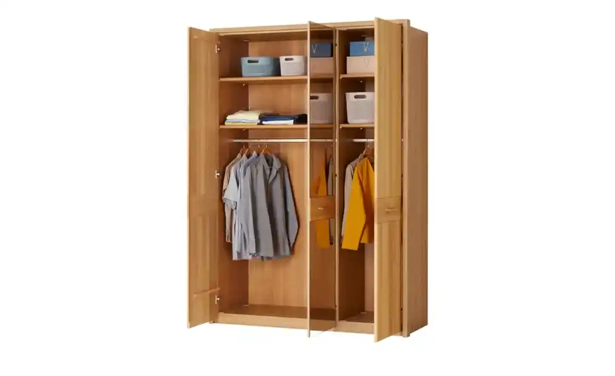 Bild 2 von Woodford Drehtürenschrank  Kyran ¦ holzfarben ¦ Maße (cm): B: 156,4 H: 220 T: 58.0 Schränke > Kleiderschränke > Drehtürenschränke - Möbel Kraft