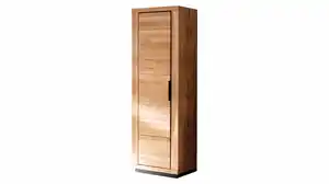 Garderobenschrank Wildeiche teilmassiv geölt - 70 cm - GRENO