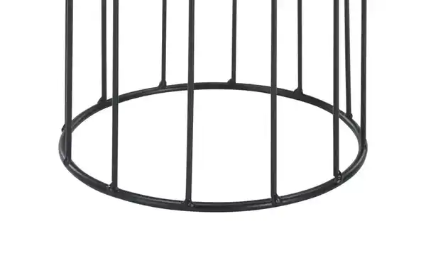 Bild 3 von HOME STORY Übertopf auf Metallgestell   ¦ grau ¦ Eisen ¦ Maße (cm): H: 46  Ø: 19.0 Dekoration > Dekoartikel - Möbel Kraft