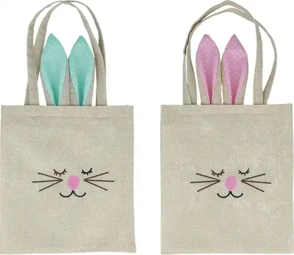 Bild 1 von Deko-Tasche »Hase mit Ohren«