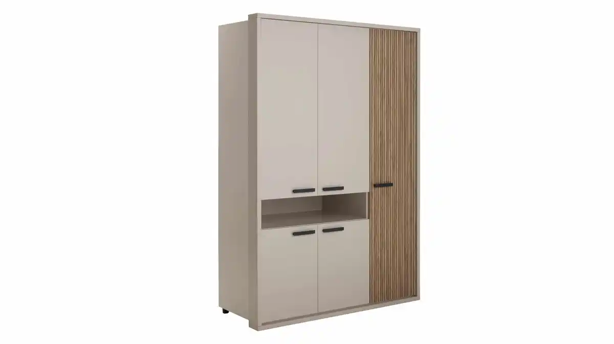 Bild 1 von Kleiderschrank Eiche - beige - 147 cm - 5-türig - BRAVO